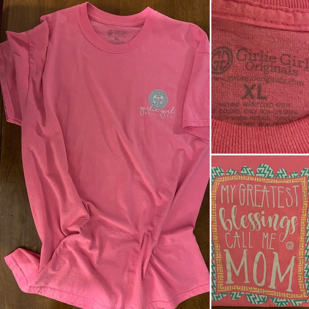 Size large Girly Girl ‘Mom’ shirt